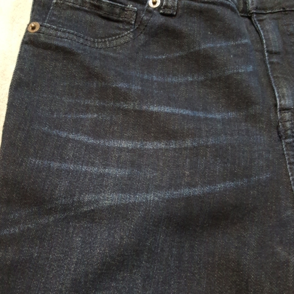 Cat and Jack girls navy blue skinny jeans - Picture 4 of 7
